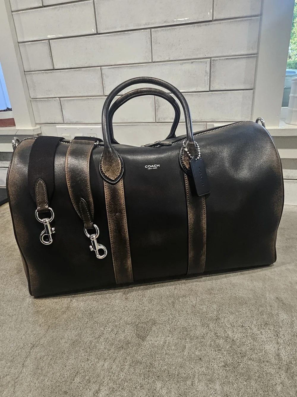 Coach LOVED LEATHER Compass 45